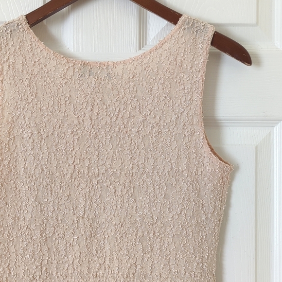 Front Street 90's Vintage Textured Tank Top & Maxi Skirt Matching Set Cream S - Picture 11 of 16